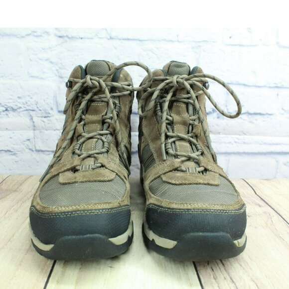 LL Bean Trail Model 4 Brown Suede Waterproof Insulated Hiking Boots Size 10.5 M